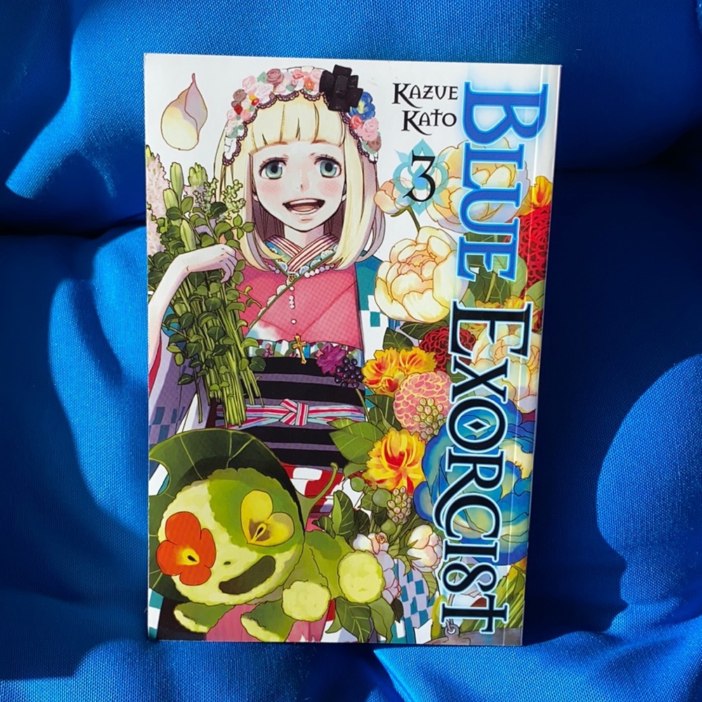Anime Comics Blue Exorcist Volume 3 Fuimation By Kazue Kato ExcellentCondition